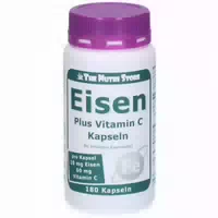 Eisen 10 mg Vitamin C 60 mg Kapseln 180 st