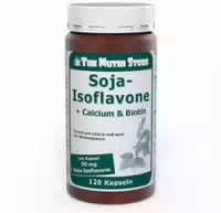 Soja Isoflavone 50 mg Calcium Biotin 120 Kapseln