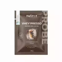 Vheypresso Protein Iced Coffee Probe Chocolate Brownie