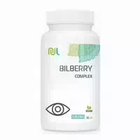 Nutrilife Bilberry Complex mit Lutein, Vitamin A & Zink – für Normales Sehvermögen
