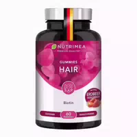 Yuicy Hair Glow Biotin Gummies für Haarwachstum 60 st