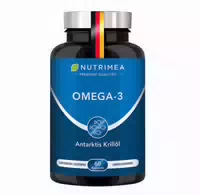 Nutrimea Krillöl Kapseln Antarktis Omega 3 Natürliches Krill Öl aus Nachhaltigem Wildfang