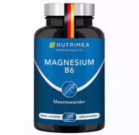 Nutrimea Magnesium Mare Vitamin B6 | Natürliche Magnesiumquelle Aus Dem Meer 120 St