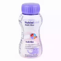 Nutrinidrink Multi Fibre Erdbeere 200 Ml Flüssigkeit