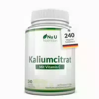 Nu U Nutrition Kaliumcitrat & Vitamin C Tabletten 240 St