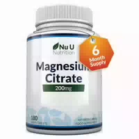 Nu U Nutrition Magnesiumcitrat 200mg 180 St