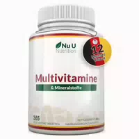 Nu U Nutrition Multivitamin & Mineralstoffe A Z 365 St