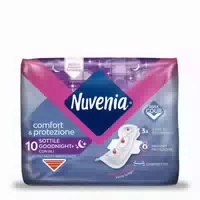 Nuvenia Dünn Nacht mit Flügel 10 Stück Nuvenia