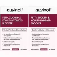 Nuvinol Fett , Zucker & Kohlenhydrateblocker – bei Abnehmen & Diät bei Adipositas & Übergewicht