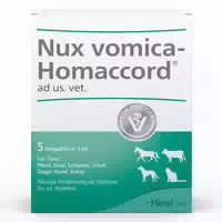 Nux Vomica Homaccord Ampullen Veterinã¤r