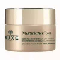 Nuxe Nuxuriance Gold Nährende, Kräftigende Anti Aging Nachtcreme gegen Falten bei Reifer, Sehr Trockener Haut