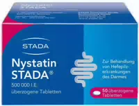 Nystatin Stada 50 Überzogene Tabletten