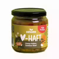 Oatsome Herzhaft Linsen Kokos Gemüse Bowl
