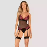 Strapshemd „rosenty“ Inklusive String