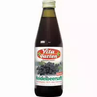 Vitagarten Heidelbeer Saft 330 Ml