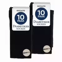 Occulto Herren Diabetikersocken 10er Pack Modell: Goetz 10greymix 47 50
