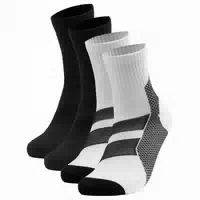 Occulto Herren Kompressionssocken 2er Pack Modell: Ian Blk Wht 43 46