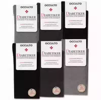 Occulto Socken Herren Ohne Naht Ohne Gummibund Baumwolle 6er Pack Modell: Oliver Greymix 39 42