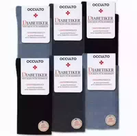 Occulto Socken Herren Ohne Naht Ohne Gummibund Baumwolle 6er Pack Modell: Oliver Bluemix 47 50