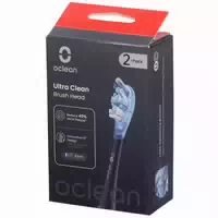 Oclean Bürstenkopf Ultra Clean Schwarz, 2er Pack
