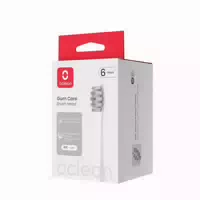 Oclean Bürstenkopf Zahnfleischpflege 6er Pack, Weiß