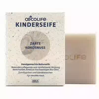 Oecolife Feste Naturseife Kinderseife Zarte Kokosnuss