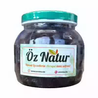 Öz Natur | Gemlik Schwarze Oliven mit Stein