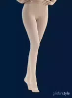 Ofa Gilofa Style Elegante Stützstrümpfe mit Haltbarer U Elastischer Fußspitze, Versch Längen