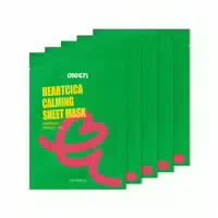 O!geti Heartlcica Calming Sheet Mask 5pcs