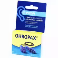 Ohropax Profi Lamellenstöpsel in Ohr