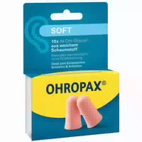 Ohropax Soft Schaumstoff in Ohr Stöpsel 10 Stück