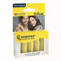 Ohropax Yellow Schaumstoff Stöpsel 10 st