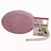 Olive Spa Handgemachte Kordel Seife Mit Milch & Rosen Duft