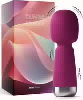 Oliver James Mini Vibrator Schwarz