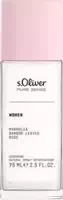 S Oliver Pure Sense Women Deodorant Natural Spray 75 ml