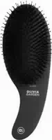 Olivia Garden Expert Care Curve Boar & Nylon Bristles Matt Black
