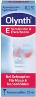 Olynth 0,1% 10 ml Nasentropfen
