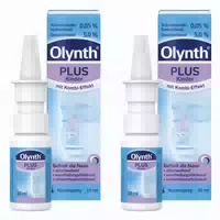 Olynth Plus 0,05 % 5 % Nasenspray für Kinder von 2 Bis 6 Jahre