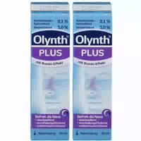 Olynth Plus 0,1% 5,0% Nasenspray für Kinder Ab 6 Jahren und Erwachsene