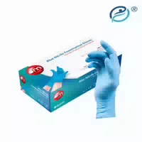 Om Nitril Handschuhe Puderfrei