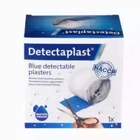 Detectaplast Piercing Pflaster Blau Extra Flexibel 50 st