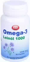 Omega 3 Leinöl 1000 Berco 50 Kapseln