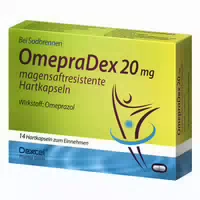Omepradex 20 Mg, bei Sodbrennen und Refluxbeschwerden