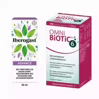 Omni Biotic 6 und Iberogast Advance