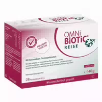 Omni Biotic Reise Sachets für den Urlaub