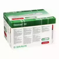 Omnican Insulinspritze 1ml U 40 mit Kanüle 0,3x12mm