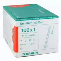 Omnifix Duo 100 Insulin Einmalspritzen