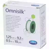 Omnisilk Fixierpflaster Kunstseide 1,25 Cmx9,2 M 1 St Pflaster