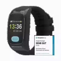 One Button Phone Model 2024 Senioren Smartwatch Sos Notrufuhr Gps Sturzerkennung 1 st