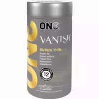 «vanish Superthin» Kondome – Sehr Dünn 0,055 12 Stück, Vegan 12 Kondome 12 st